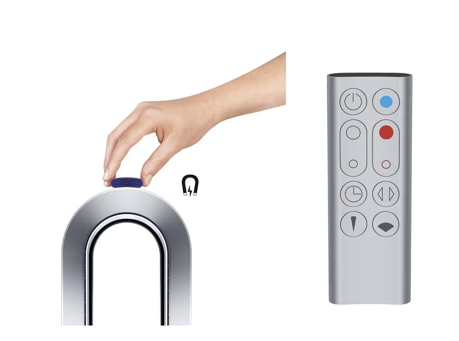 Dyson HP00 Pure Hot+Cool Purifying Fan Heater