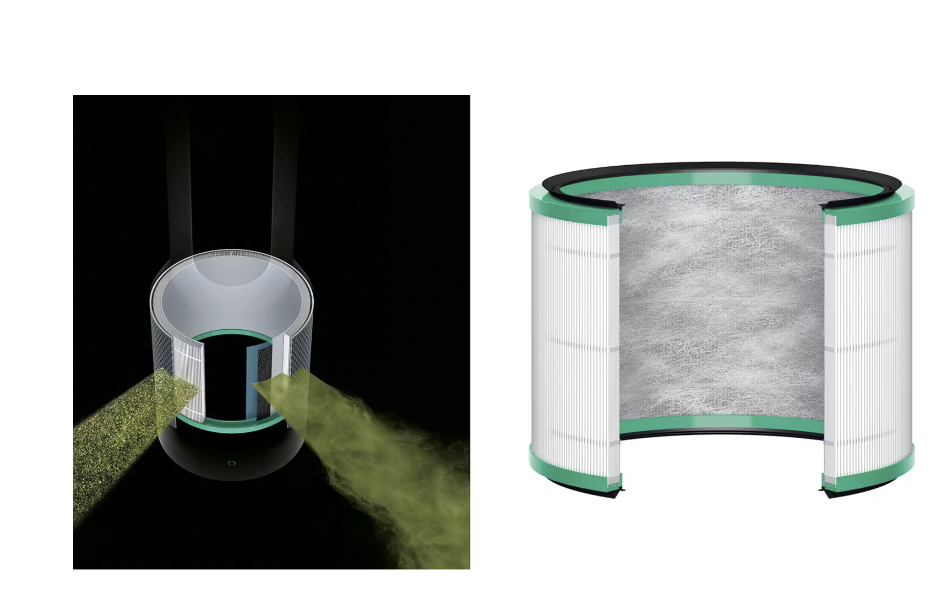 Dyson HP00 Pure Hot+Cool Purifying Fan Heater